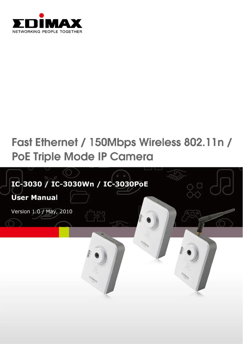 Imagen de la primera página del manual del dispositivo IC-3030PoE