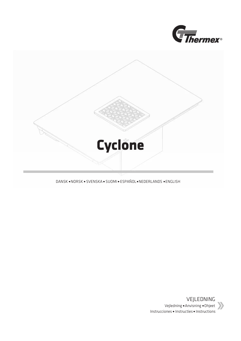 Imagen de la primera página del manual del dispositivo Cyclone