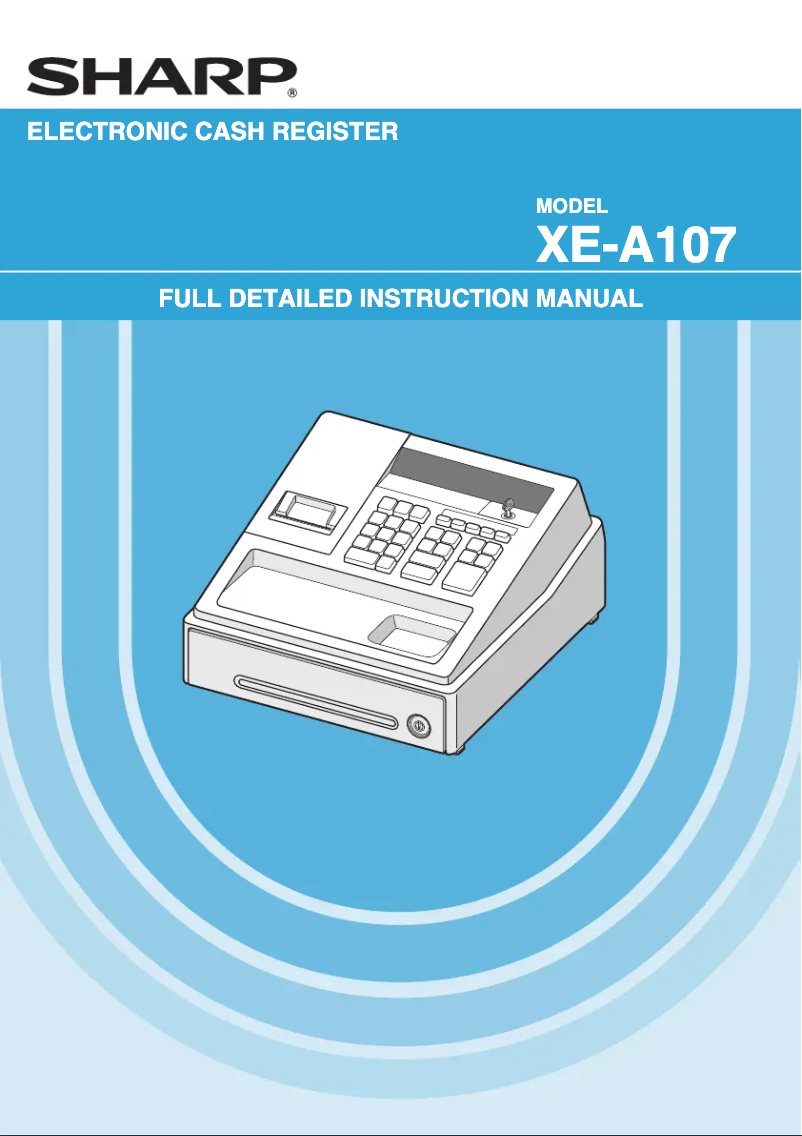 Imagen de la primera página del manual del dispositivo XE-A107WH