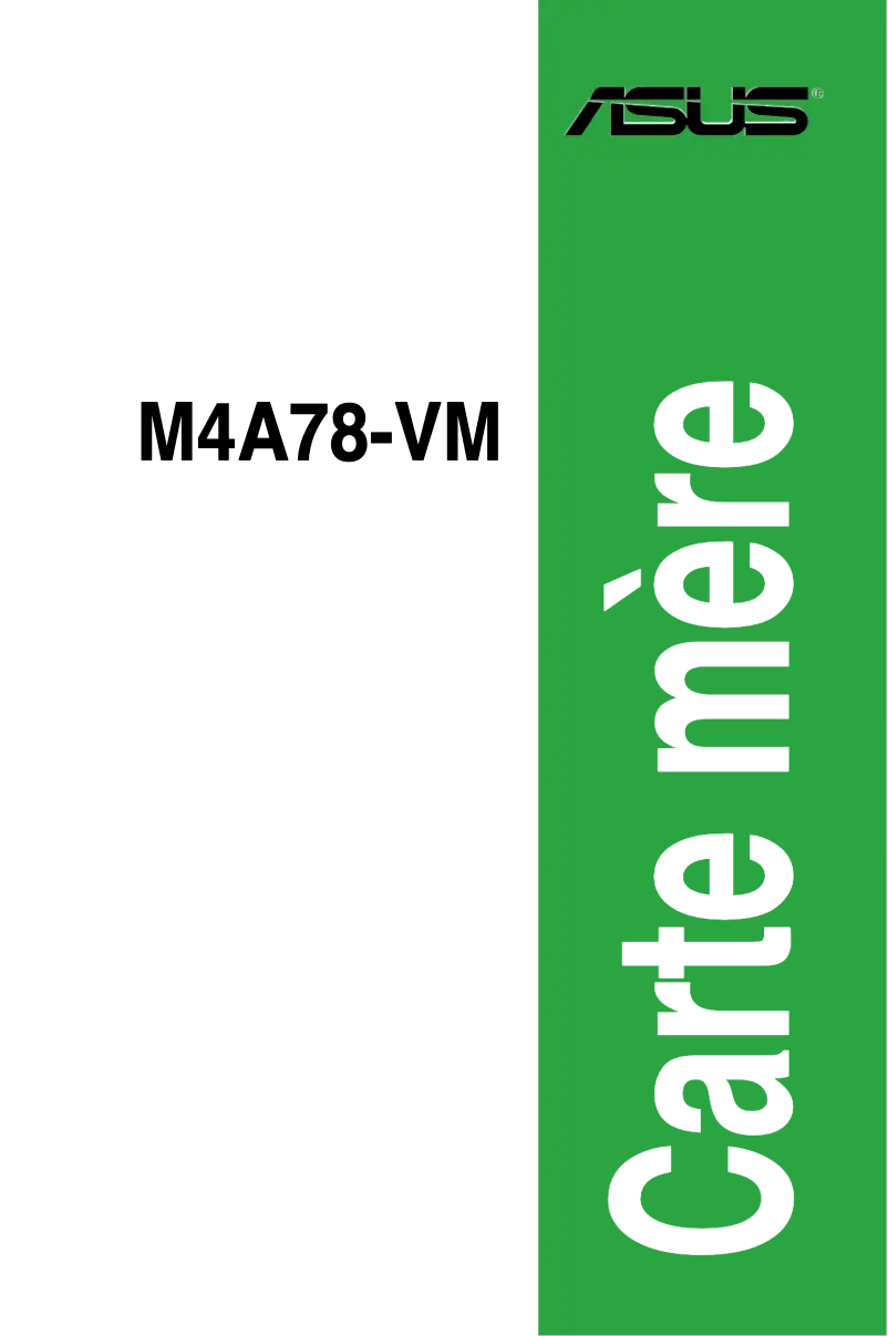 Imagen de la primera página del manual del dispositivo M4A78