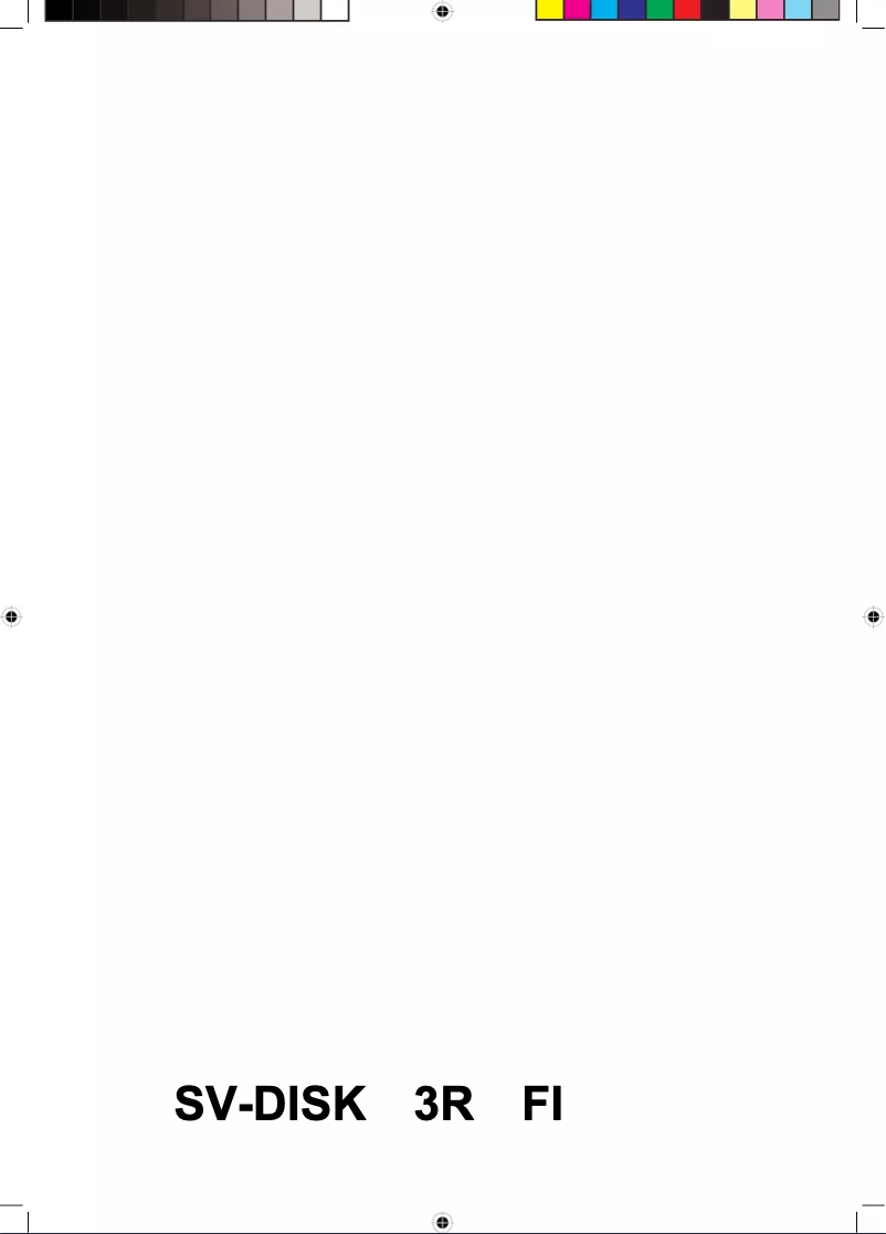 Página nº 1 - Manual de usuario Cylinda Sverigedisken 3R FI