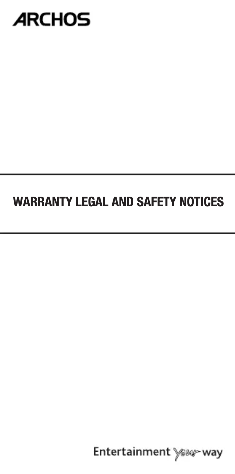 Imagen de la primera página del manual del dispositivo Core 57S Ultra