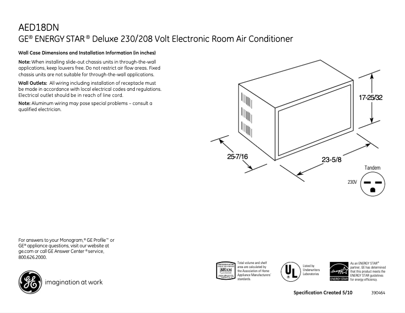 Imagen de la primera página del manual del dispositivo AED18DN