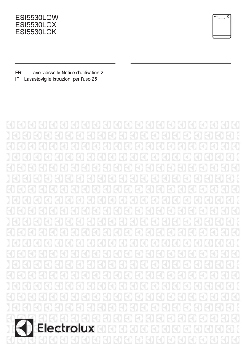 Página 1 del manual Manual de usuario Electrolux ESI5530LOW