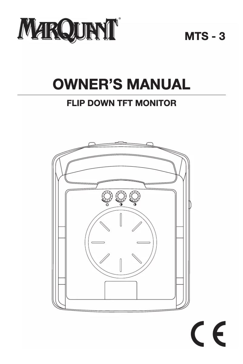 Página nº 1 - Manual de usuario Marquant MTS3
