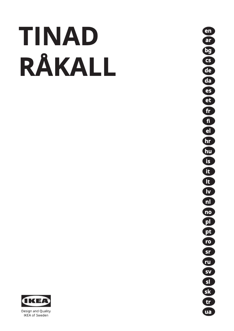Imagen de la primera página del manual del dispositivo TINAD 904.999.57