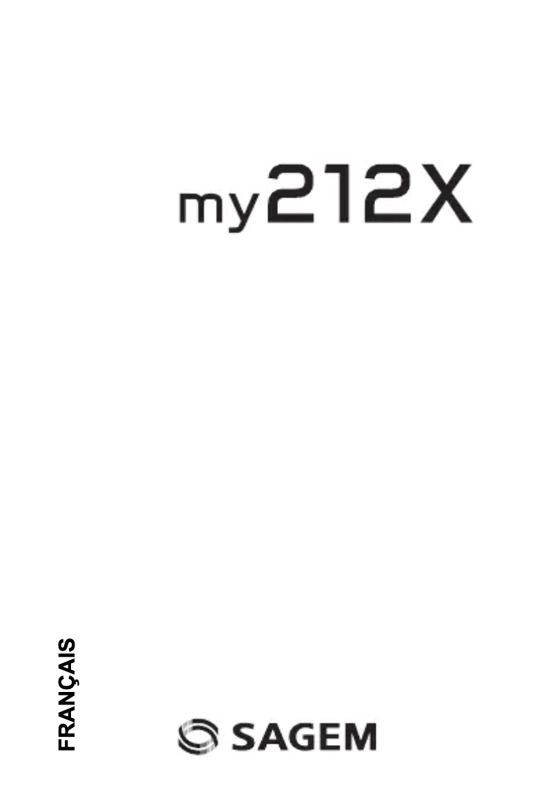 Imagen de la primera página del manual del dispositivo my212x