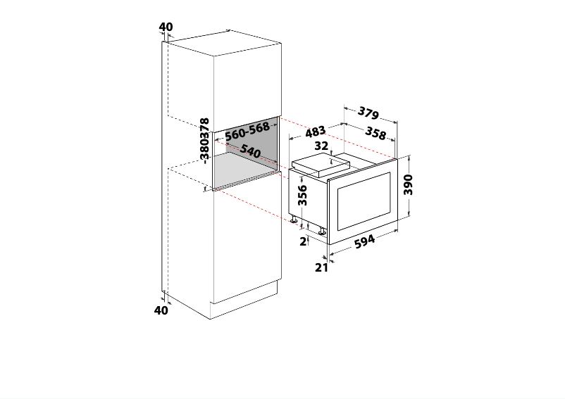 Imagen de la primera página del manual del dispositivo MF25G IX H