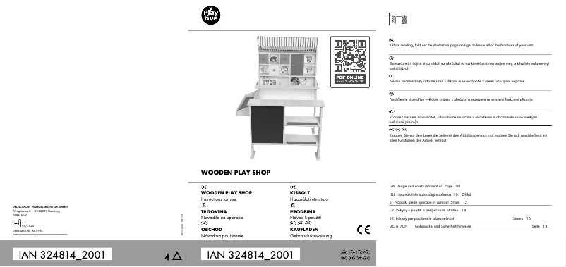 Imagen de la primera página del manual del dispositivo IAN 324814