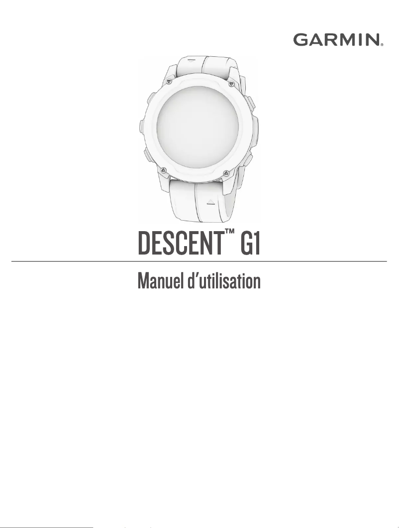 Página 1 del manual Manual de usuario Garmin Descent G1