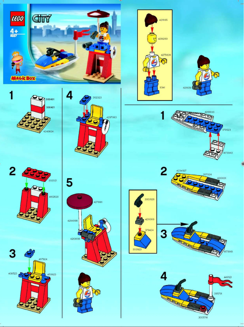 Página 1 del manual Manual de usuario Lego Life Guard