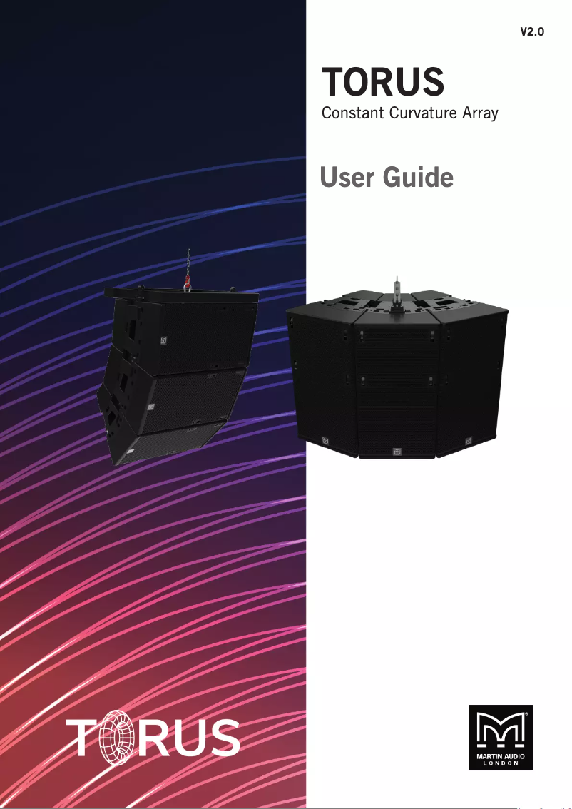 Página 1 del manual Manual de usuario Martin Audio TORUS T1230