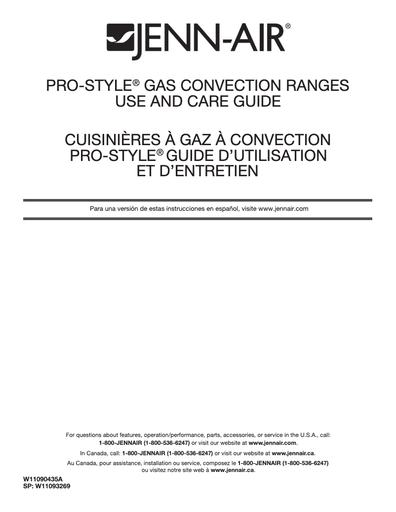 Imagen de la primera página del manual del dispositivo JLRP536WP