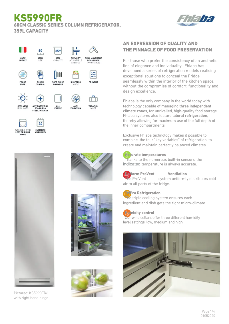 Imagen de la primera página del manual del dispositivo KS5990FR6