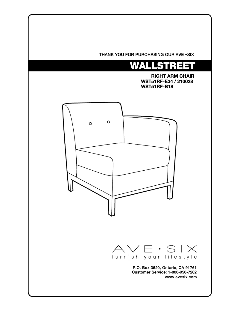 Imagen de la primera página del manual del dispositivo Wall Street WST51RF