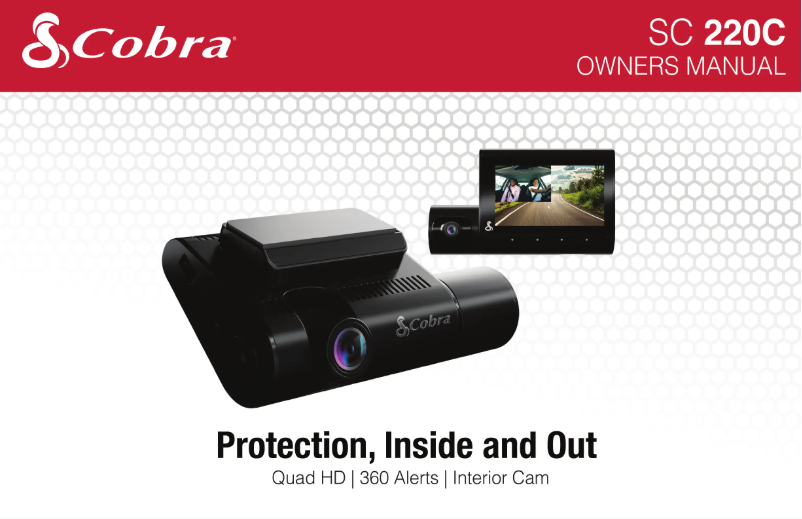 Imagen de la primera página del manual del dispositivo SC 220C