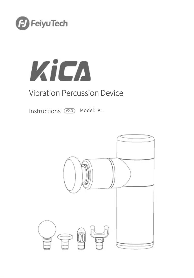 Imagen de la primera página del manual del dispositivo Kica K1