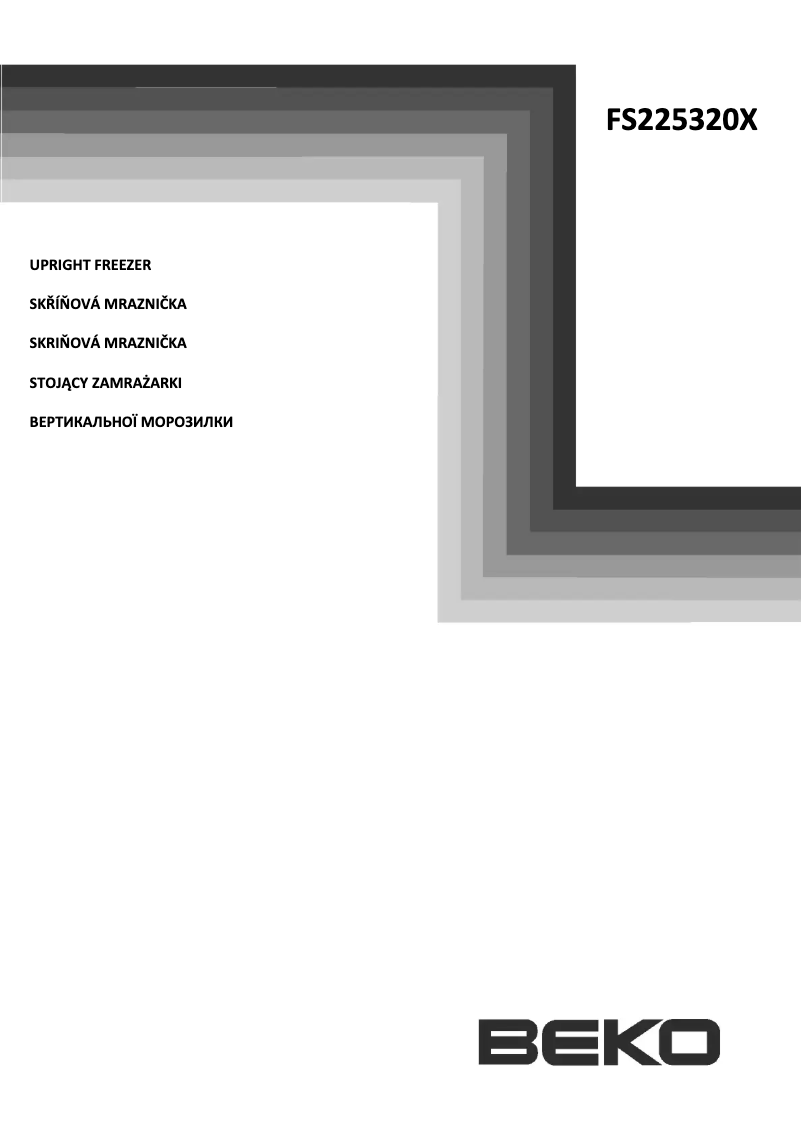 Imagen de la primera página del manual del dispositivo FS 225320 X