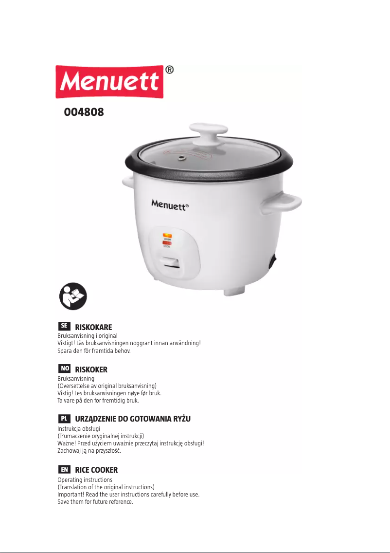 Imagen de la primera página del manual del dispositivo 004-808