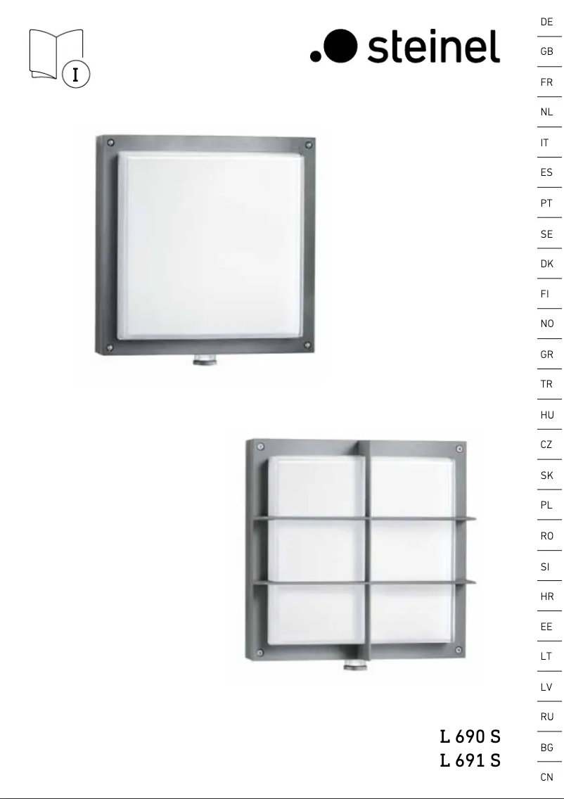 Imagen de la primera página del manual del dispositivo L 690 LED