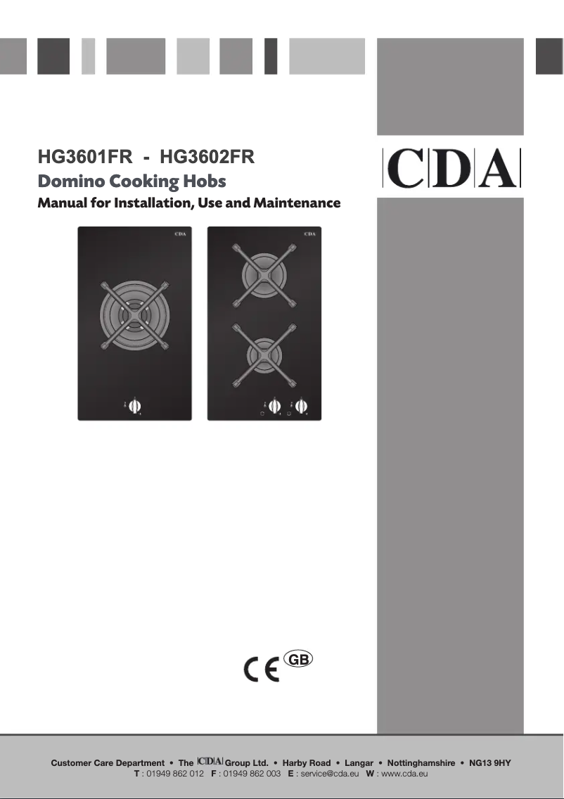 Imagen de la primera página del manual del dispositivo HG3601