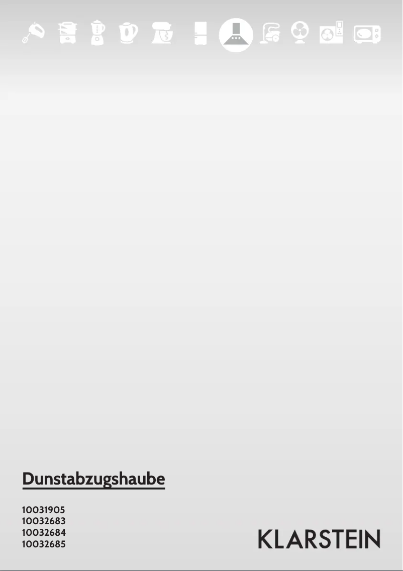 Página 1 del manual Manual de usuario Klarstein 10032685