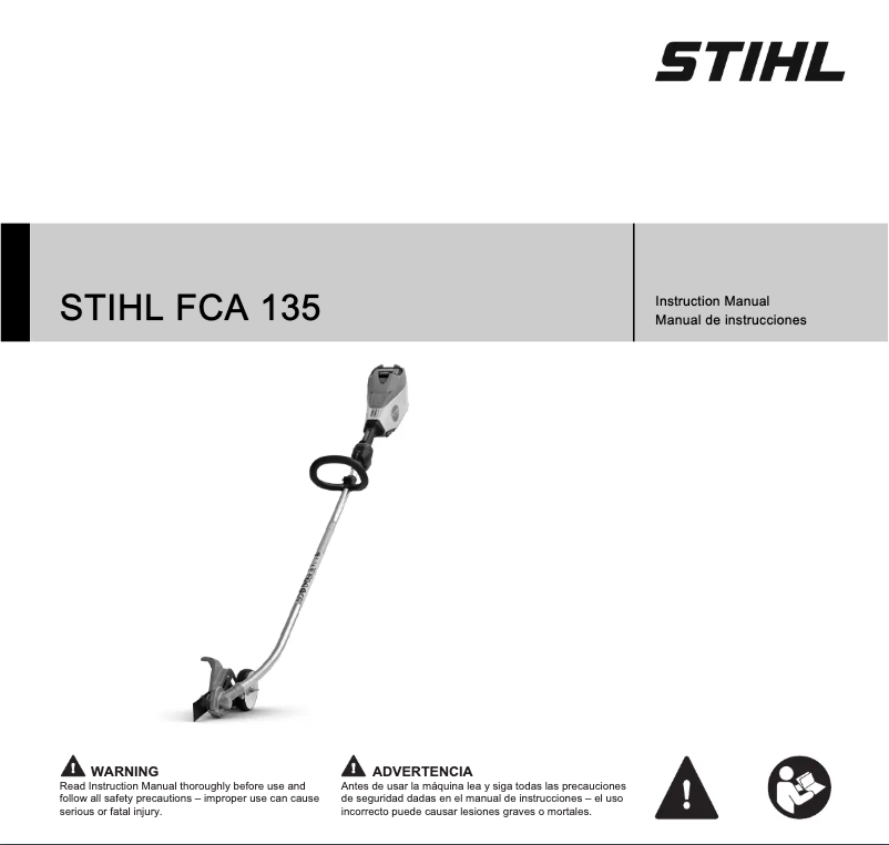 Página 1 del manual Manual de usuario Stihl FCA 135