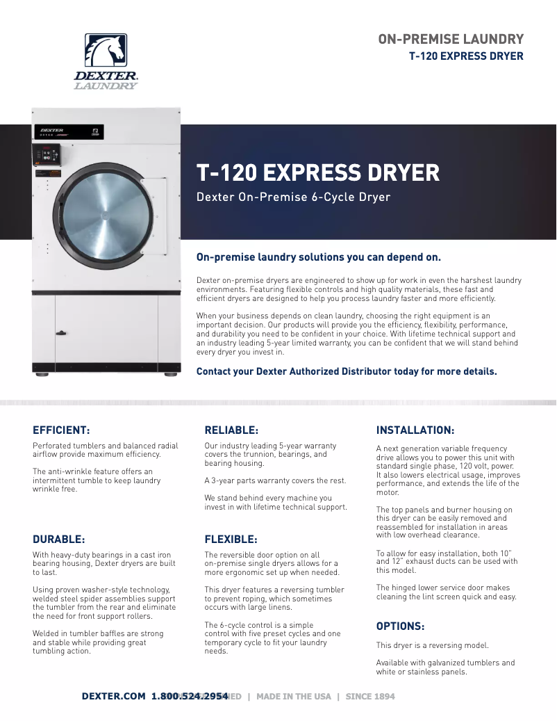 Imagen de la primera página del manual del dispositivo T-120