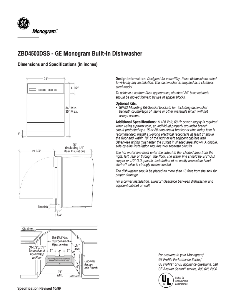 Imagen de la primera página del manual del dispositivo ZBD4500DSS
