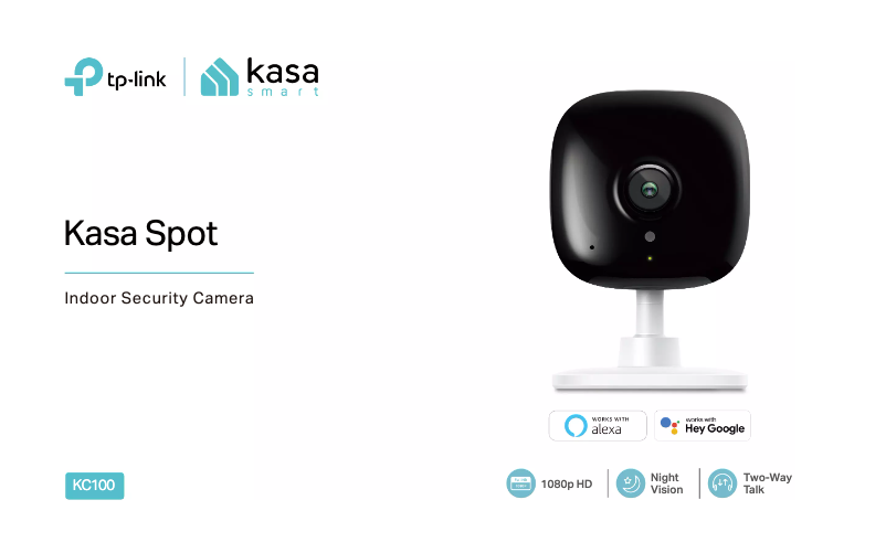 Página 1 del manual Ficha técnica TP-Link Kasa Spot