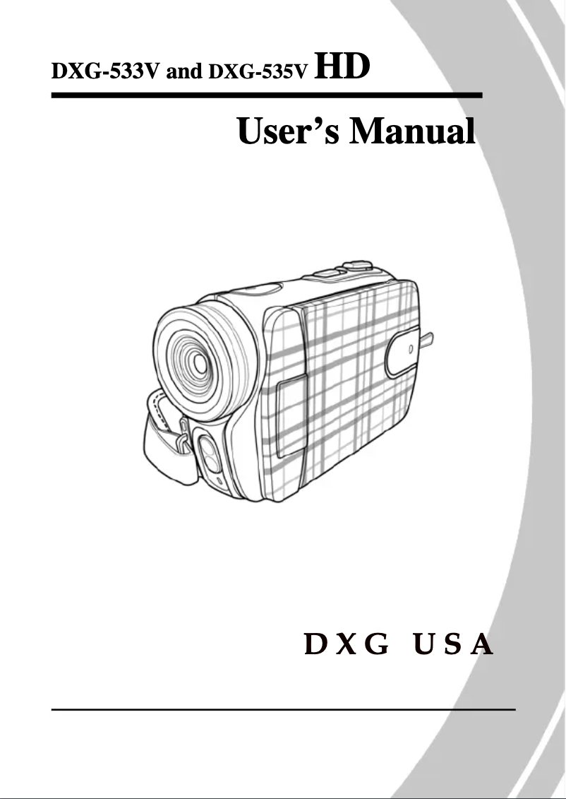Imagen de la primera página del manual del dispositivo Riviera DXG-535V