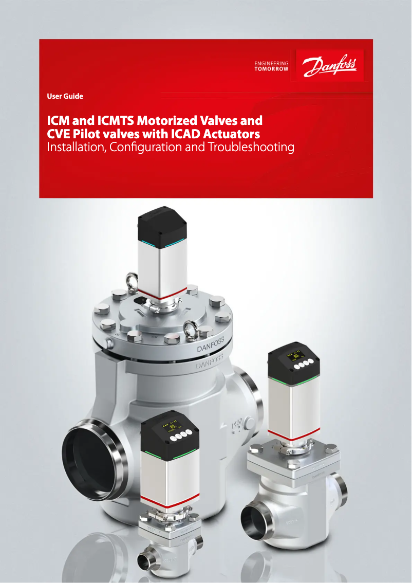 Página 1 del manual Manual de usuario Danfoss ICAD 600B