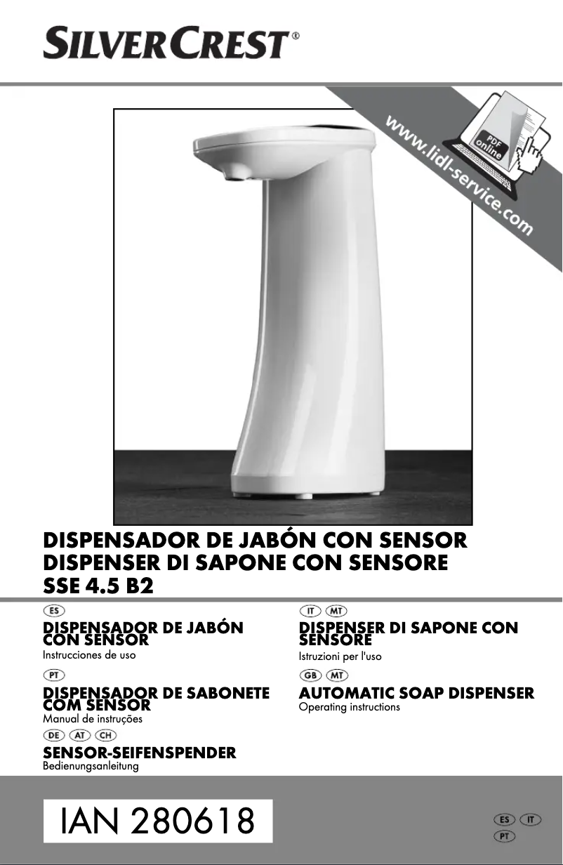 Imagen de la primera página del manual del dispositivo SSE 6 C3