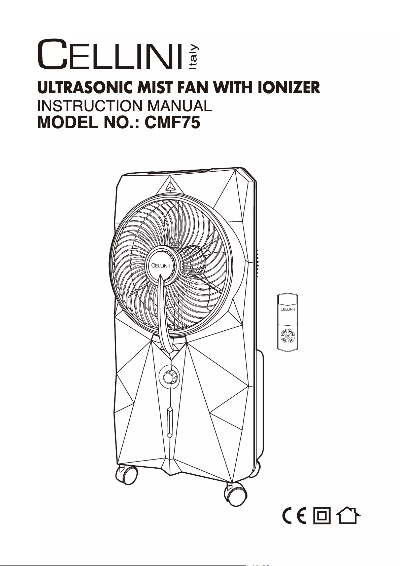 Página 1 del manual Manual de usuario Cellini CMF75