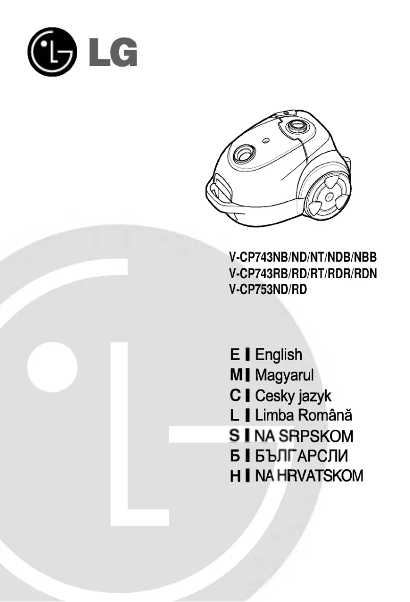 Imagen de la primera página del manual del dispositivo V-CP743ND