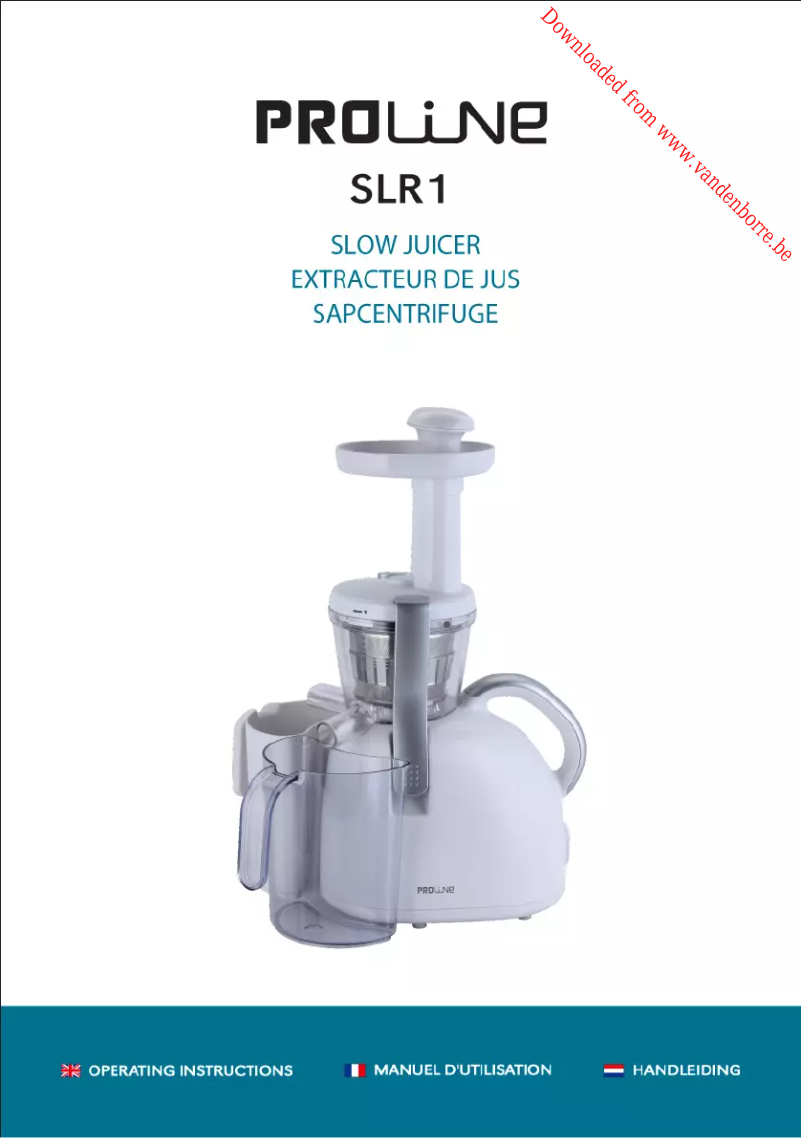 Página 1 del manual Manual de usuario Proline SLR1