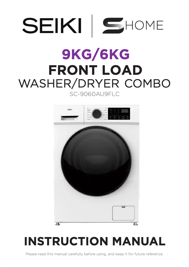 Imagen de la primera página del manual del dispositivo SC-9060AU9FLC