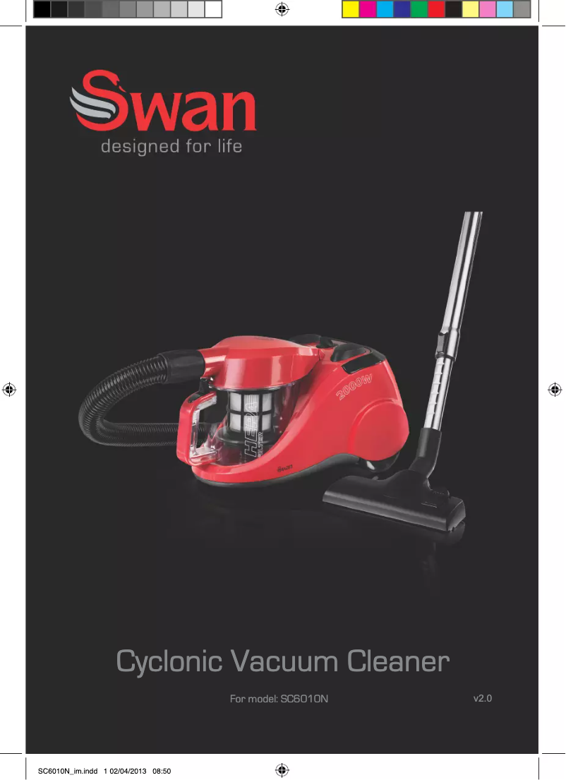 Imagen de la primera página del manual del dispositivo SC6010N