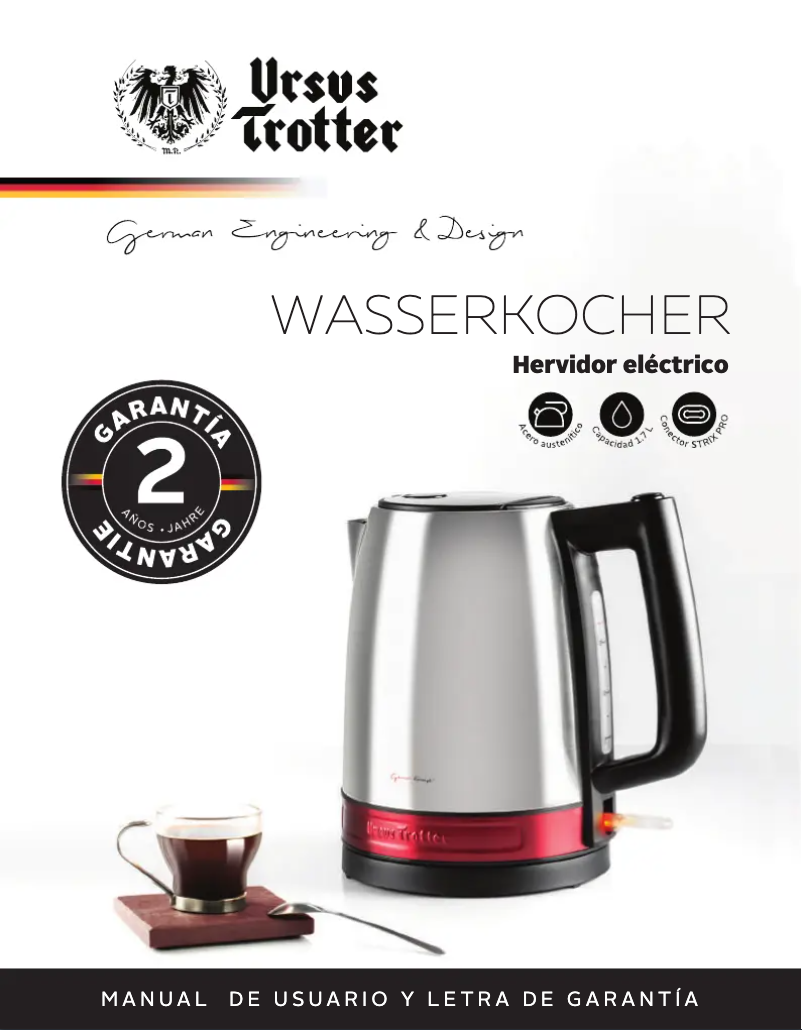 Página 1 del manual Manual de usuario Ursus Trotter UT-REIN 17SS