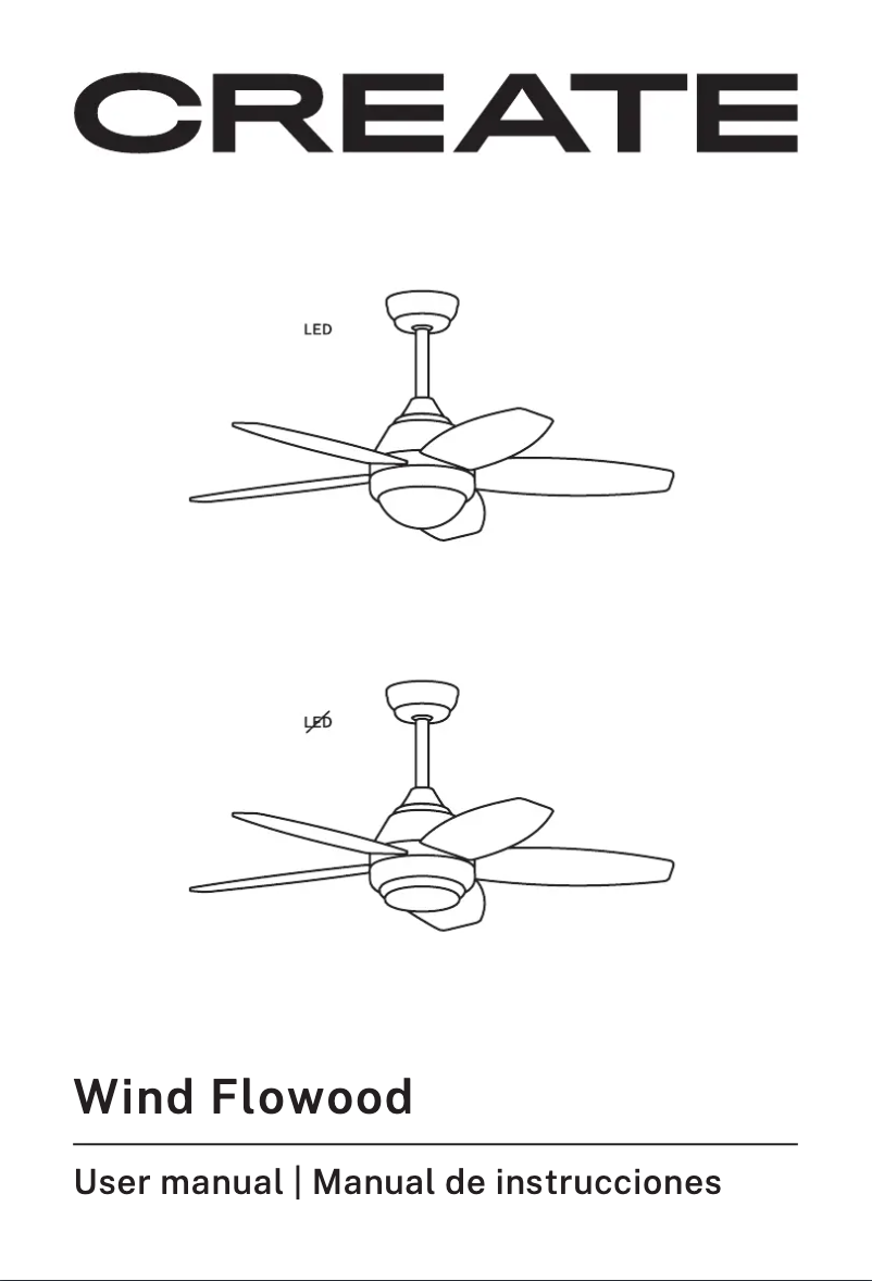 Página 1 del manual Manual de usuario Create Wind Flowood