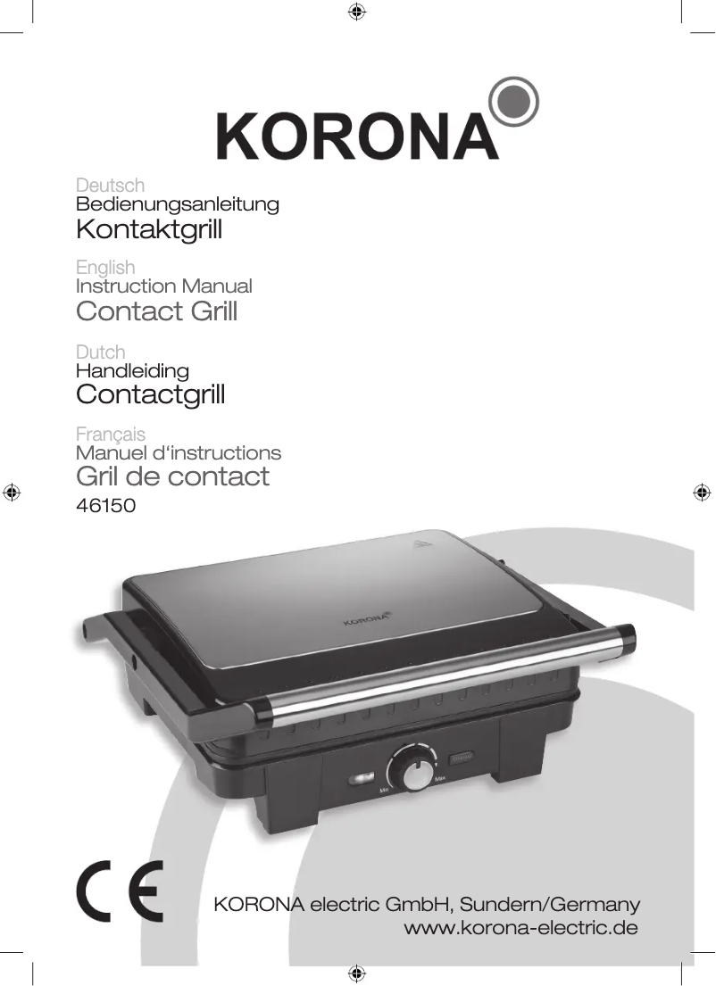 Página 1 del manual Manual de usuario Korona 46150