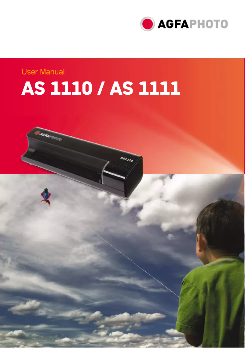 Imagen de la primera página del manual del dispositivo Agfaphoto AS1110