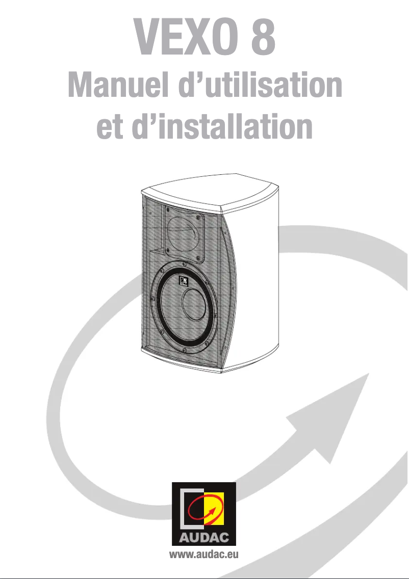 Imagen de la primera página del manual del dispositivo VEXO8