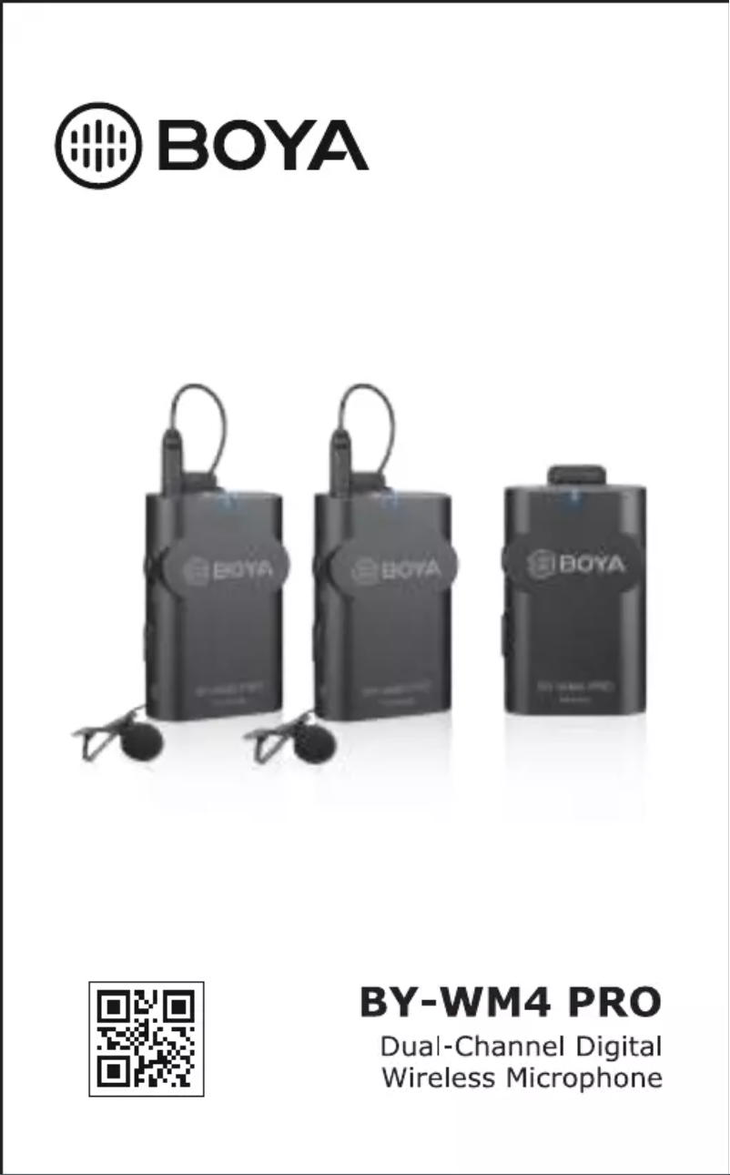 Imagen de la primera página del manual del dispositivo BY-WM4 PRO-K1