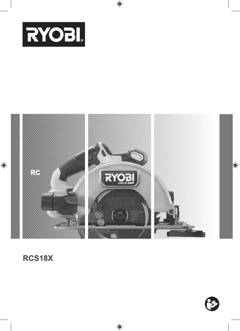 Página 1 del manual Manual de usuario RYOBI 18V One+ RCS18X