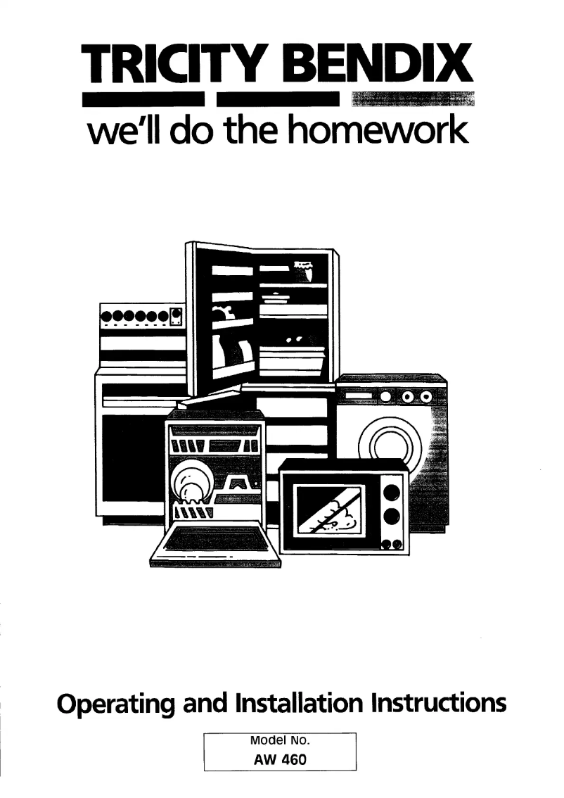 Imagen de la primera página del manual del dispositivo AW 460