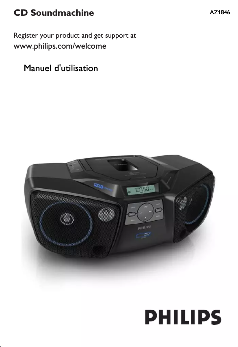 Imagen de la primera página del manual del dispositivo AZ1846