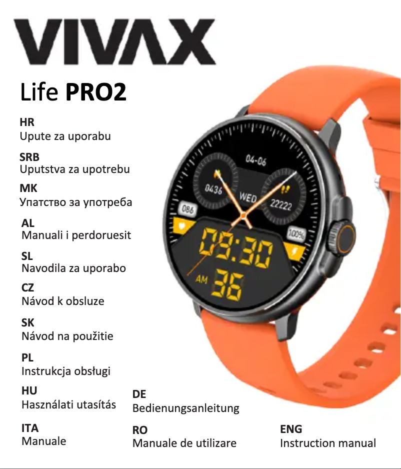 Página nº 1 - Manual de usuario Vivax Life PRO2