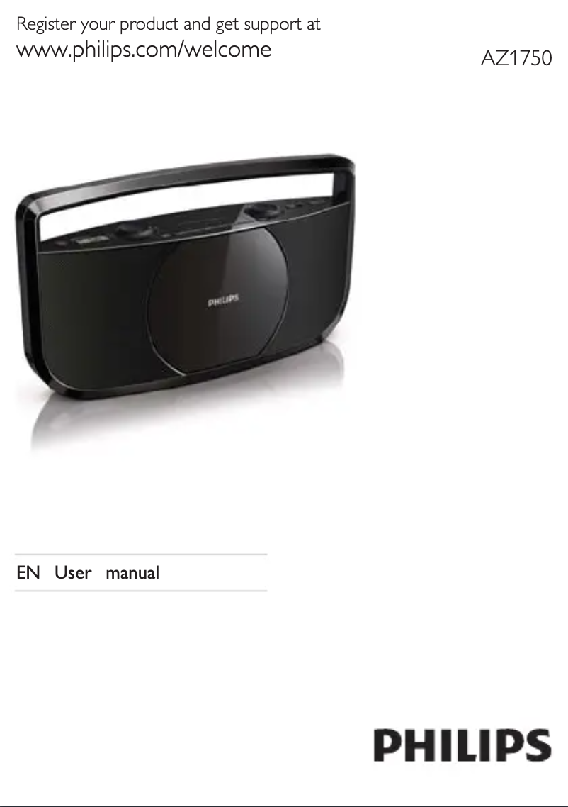 Imagen de la primera página del manual del dispositivo AZ1750