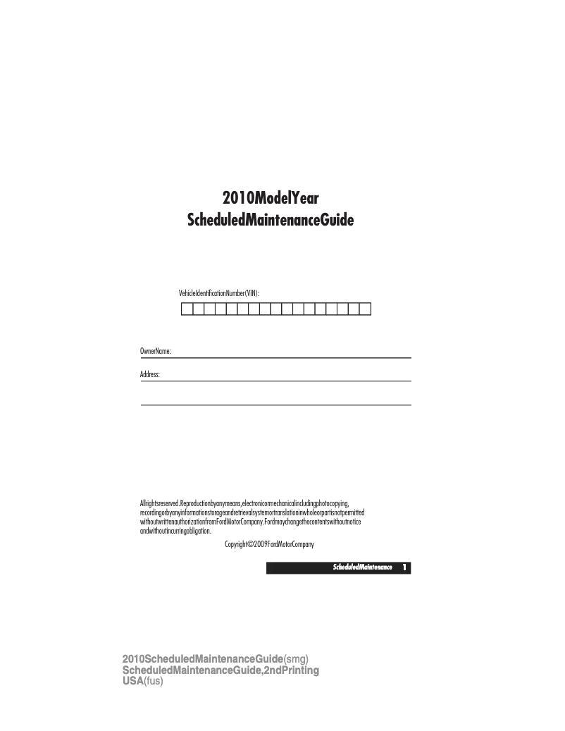 Imagen de la primera página del manual del dispositivo F-550 (2010)